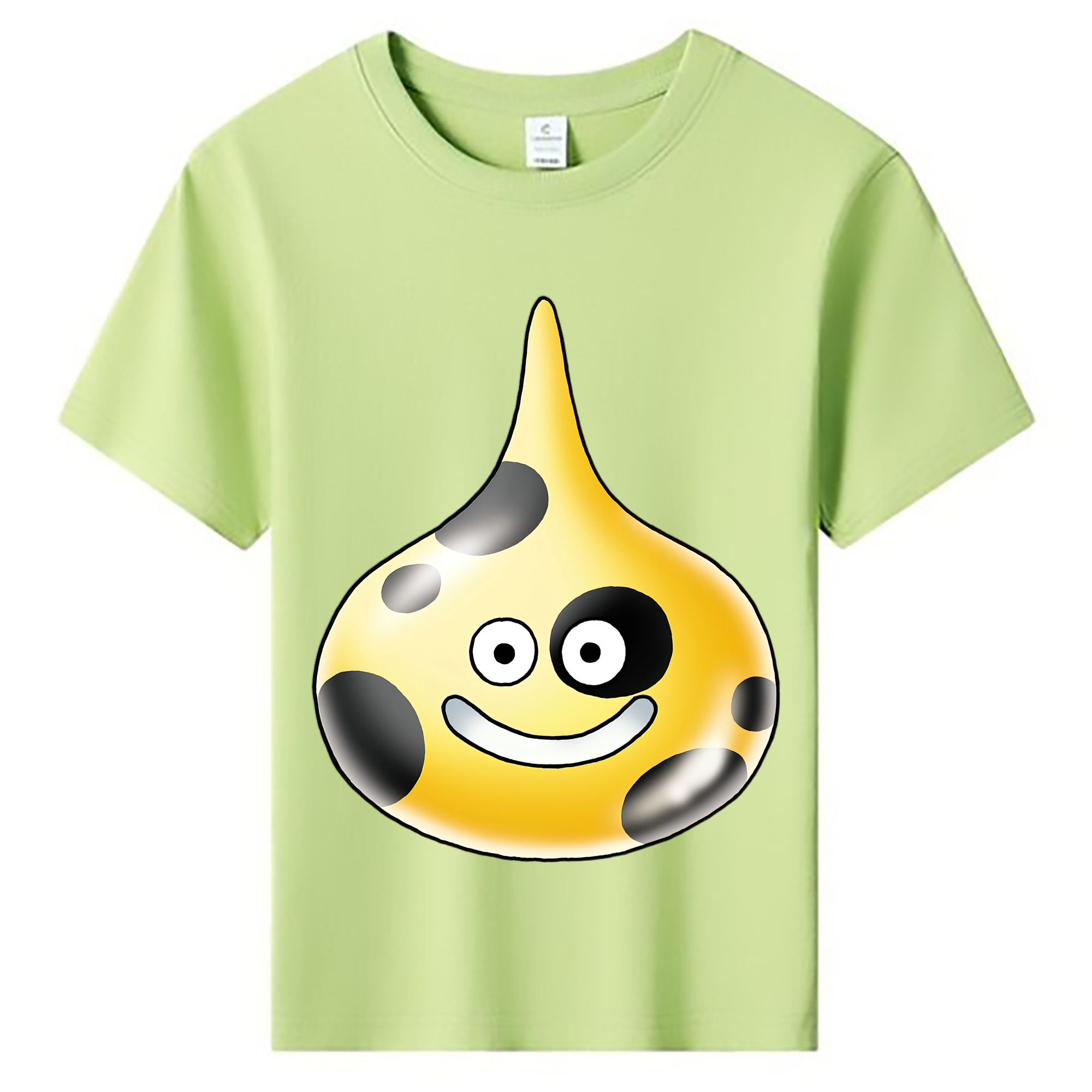 （画像用） ドラゴンクエスト Doragon Kuesuto Dragon Quest 綿100％キッズTシャツ（フロントプリント）